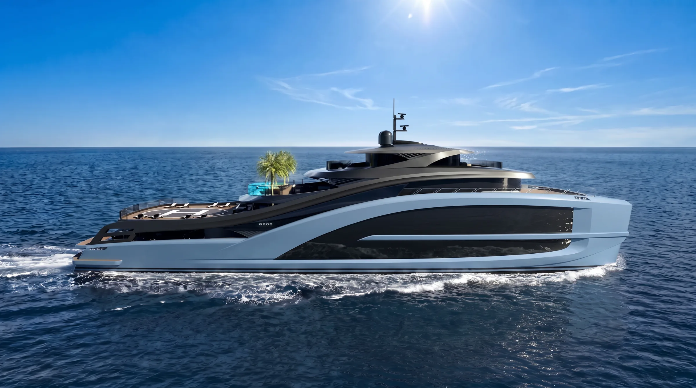 Ultimate Catamarans Q200 — Matte Sugar Paper Blue