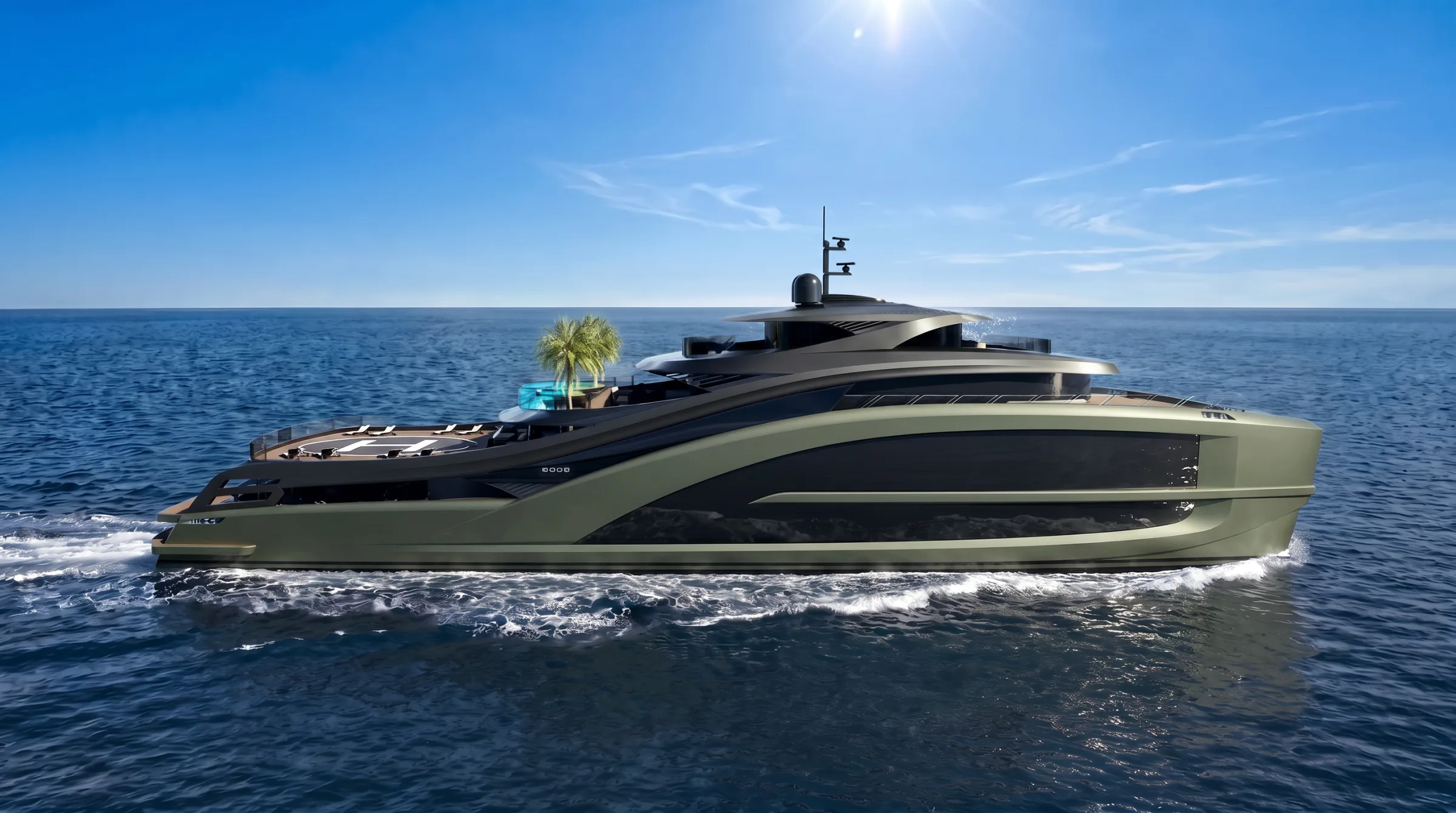 Ultimate Catamarans Q200 — Matte Military Green