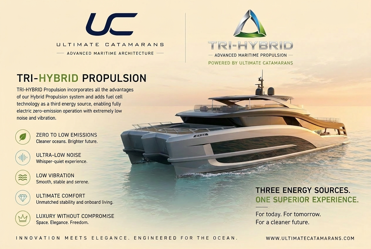 Tri-Hybrid Propulsion — three energy sources, one superior experience