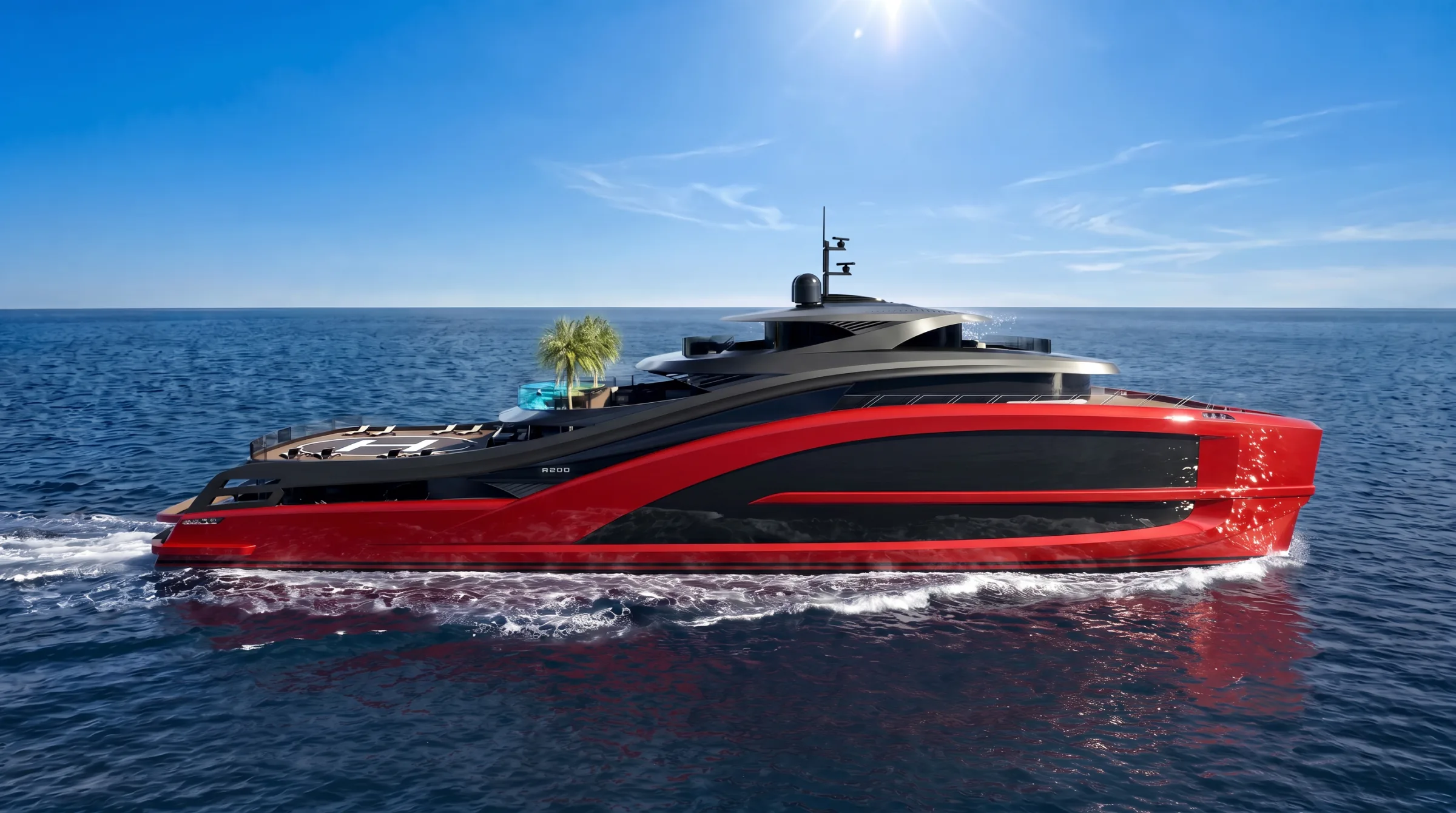 Ultimate Catamarans Q200 — Stable Red